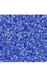Miyuki delica Beads 11/0 - Transparent azure ab DB-1250